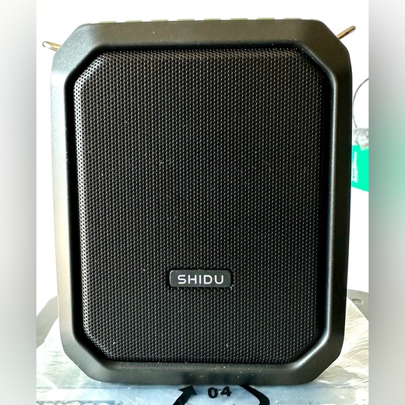 SHIDU M800UHF Original Voice Amplifier Loud Speaker MP3 Player AUX Green - Picture 2 of 11